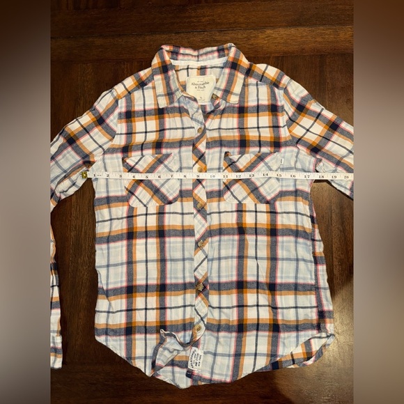 Abercrombie & Fitch Women’s Plaid Button Down Size XS - Picture 5 of 9